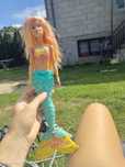 Lalka Barbie Syrenka stan widoczny na zdjęciach
