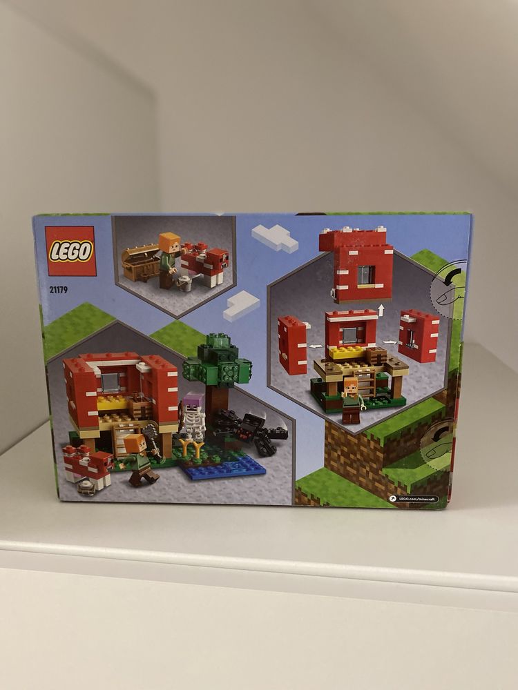 LEGO MINECRAFT dom grzybie 21179