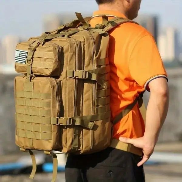 Тактичний армійський рюкзак 1000D об'єм 50.01 л, MOLLE-сітка
