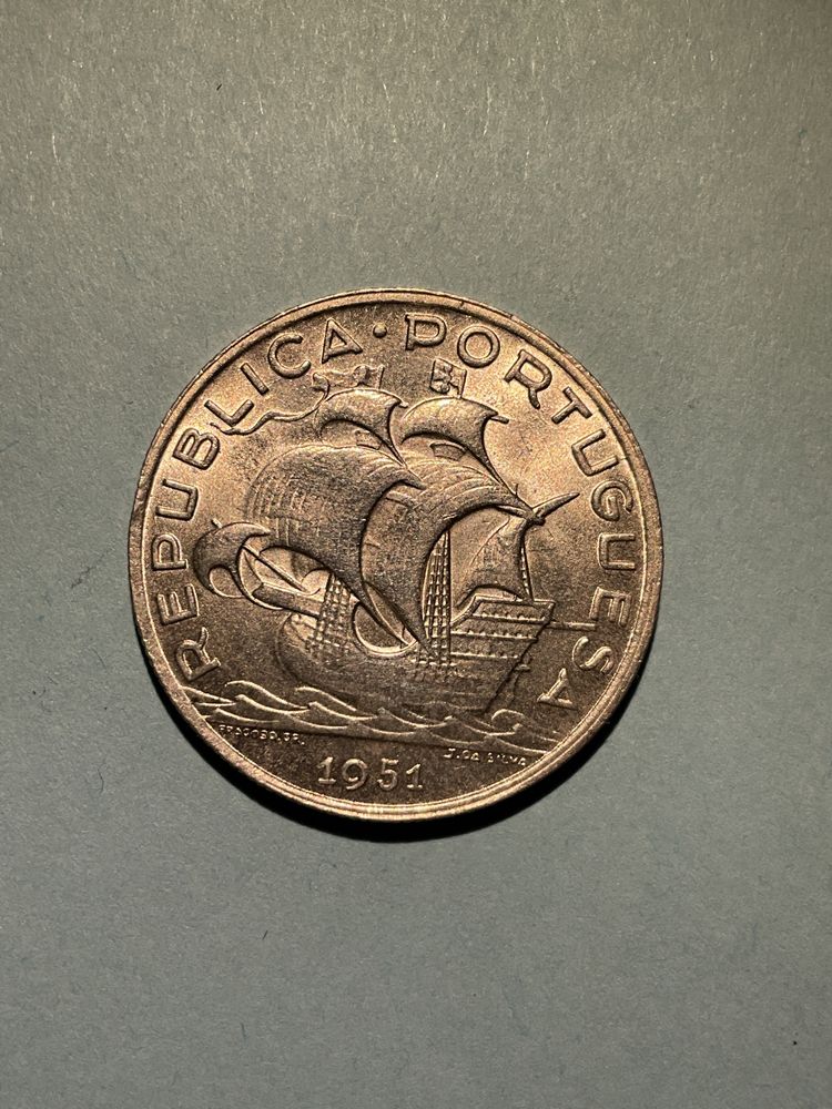 Lote de 5$00, 1937 (escassa) 1940, 1947 e 1951