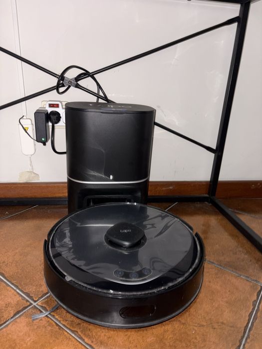 Aspirador robot.