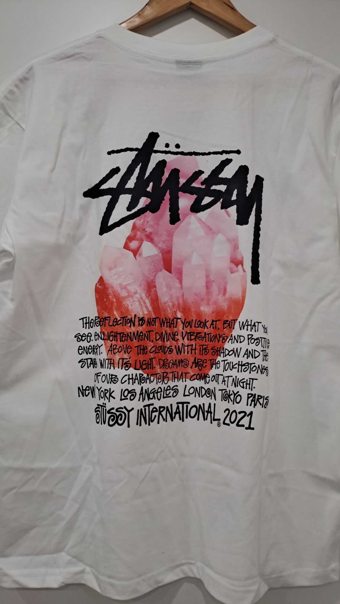 [Киев] Stussy Crystal Logo t-shirt (футболка стусси стуси стусі тишка)