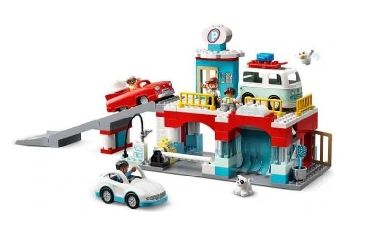 LEGO Duplo 10948 Parking piętrowy i myjnia samochodowa L24