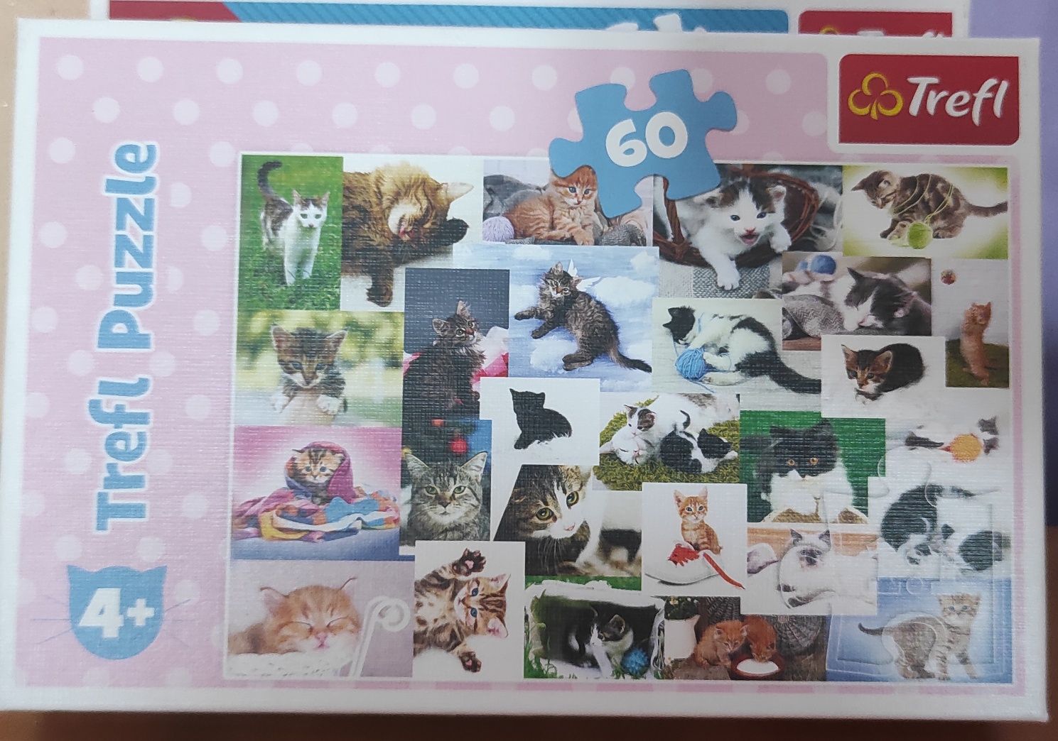 Puzzle Trefl Słodkie kotki 60 szt.