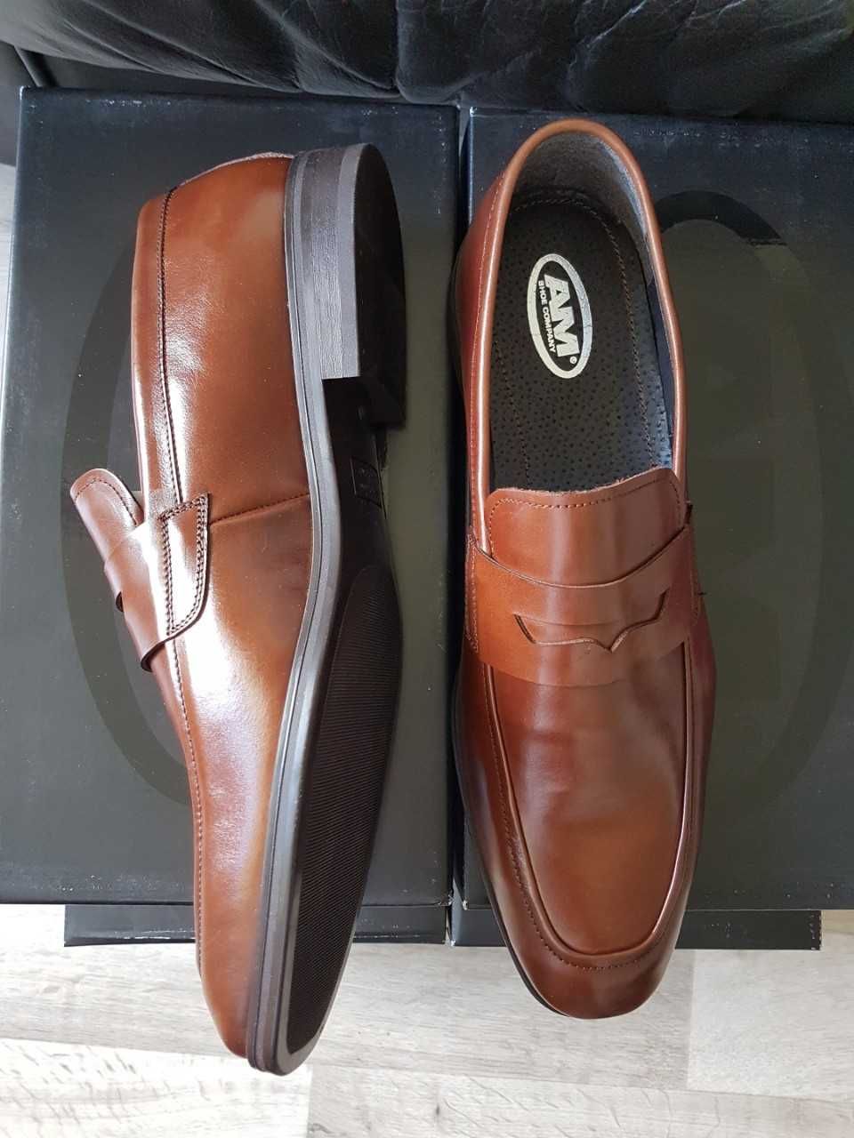 ШОК ЦЕНА Мужские туфли из натуральной кожи Р. 46 30,5 см из Германии.