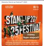 4 bilety na Rzeszów Stand-up FESTIVAL™ 2025