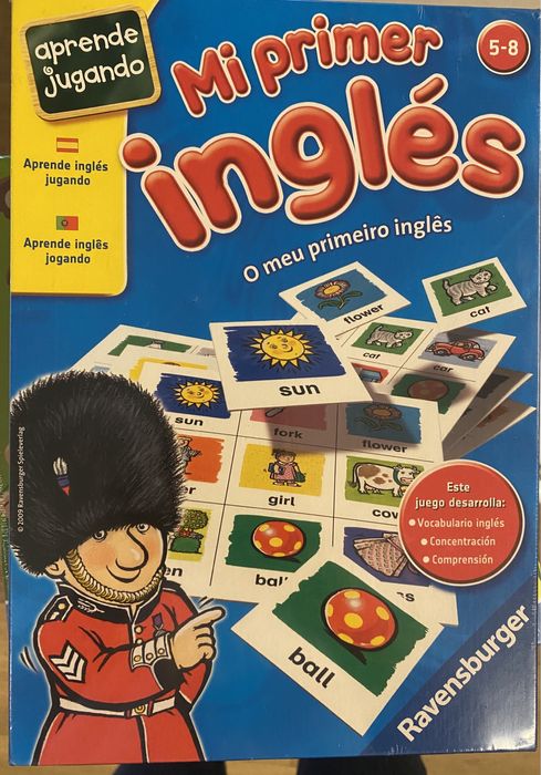 Jogo “meu primeiro Inglês” 5-8 anos , por abrir