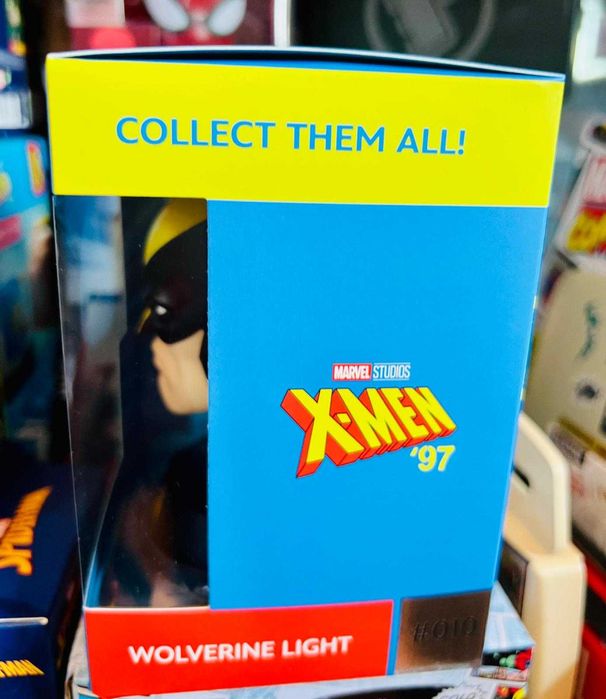 Lampka Gadżet MARVEL X-MEN WOLVERINE Icon Light '97 / 11CM Nowa Poznań