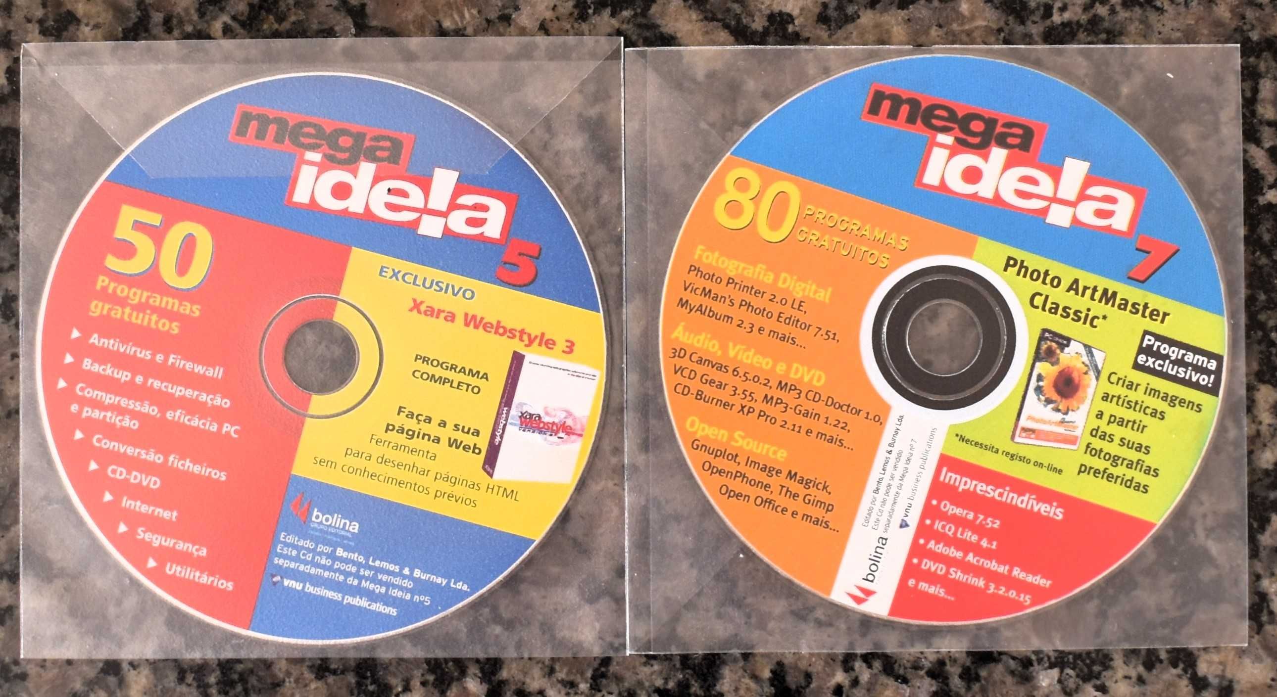 Lote 14 CD-ROM' s diversos