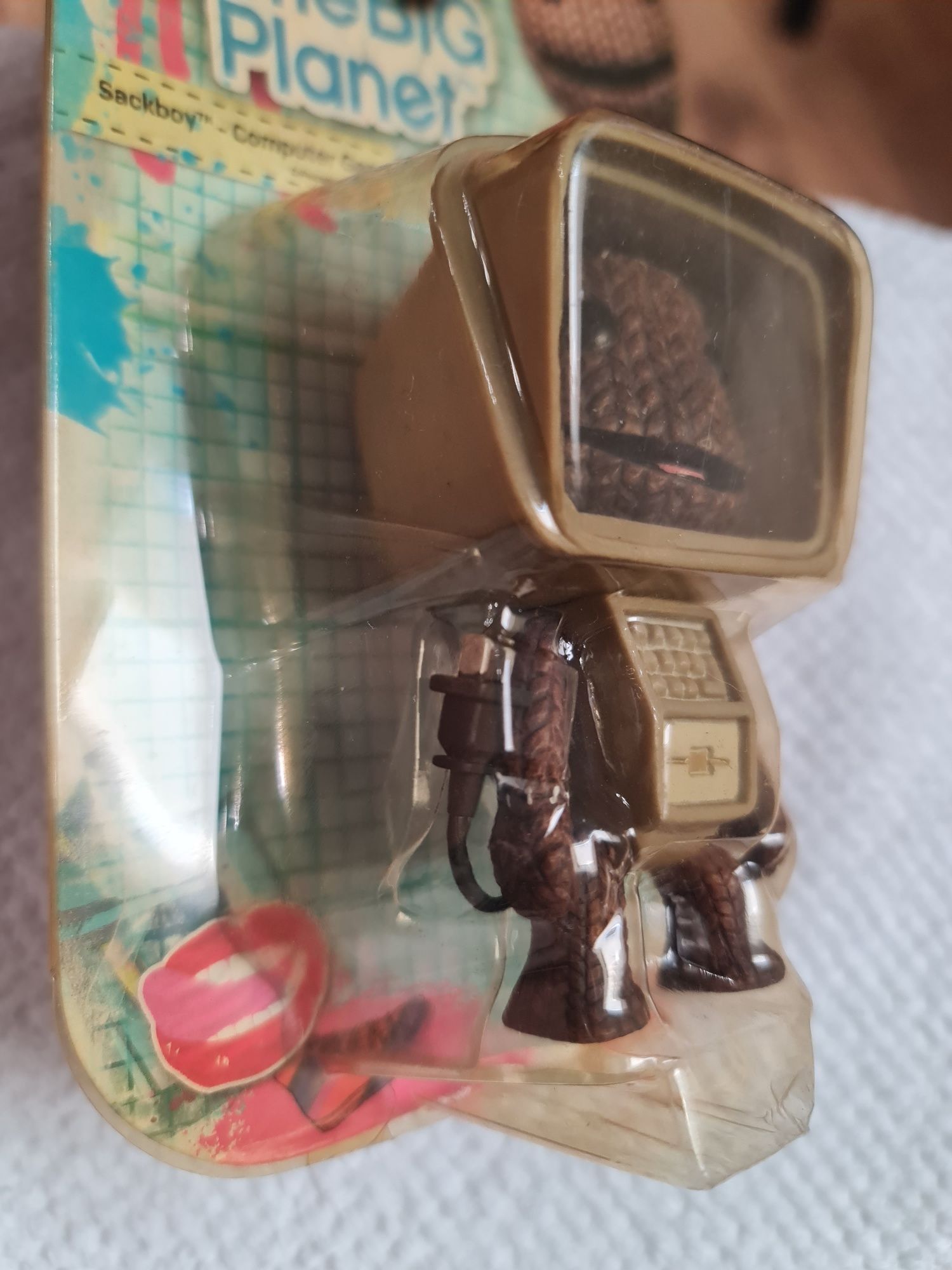 NOWA i ORYGINALNA Figurka SONY z gry Sackboy / LittleBigPlanet !