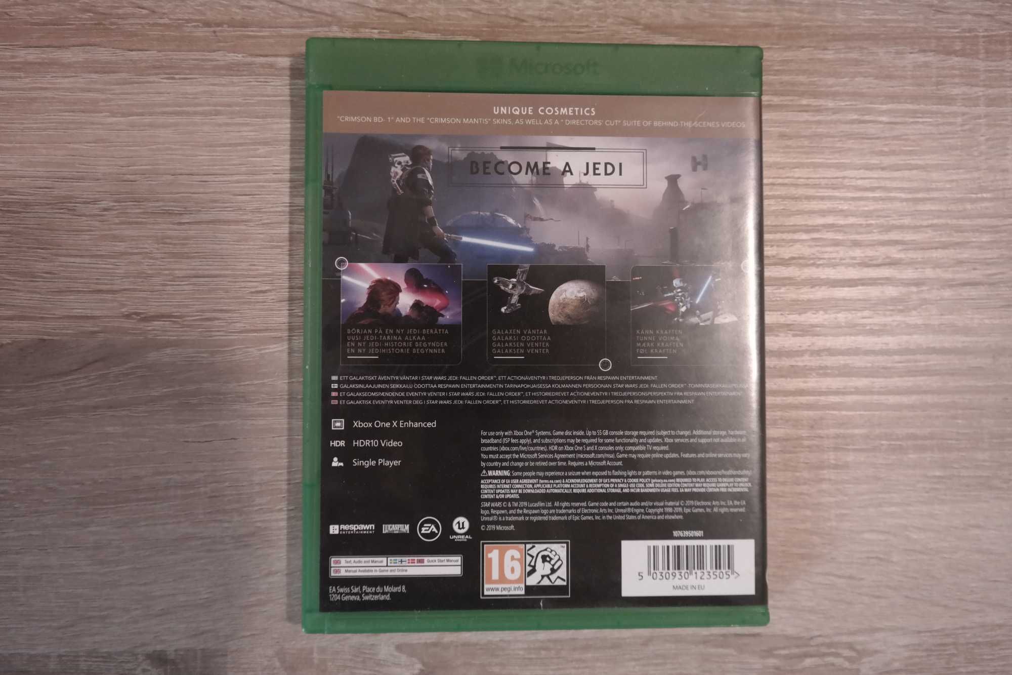Gra na XBOX ONE Star Wars Jedi Fallen Order DELUXE EDITION