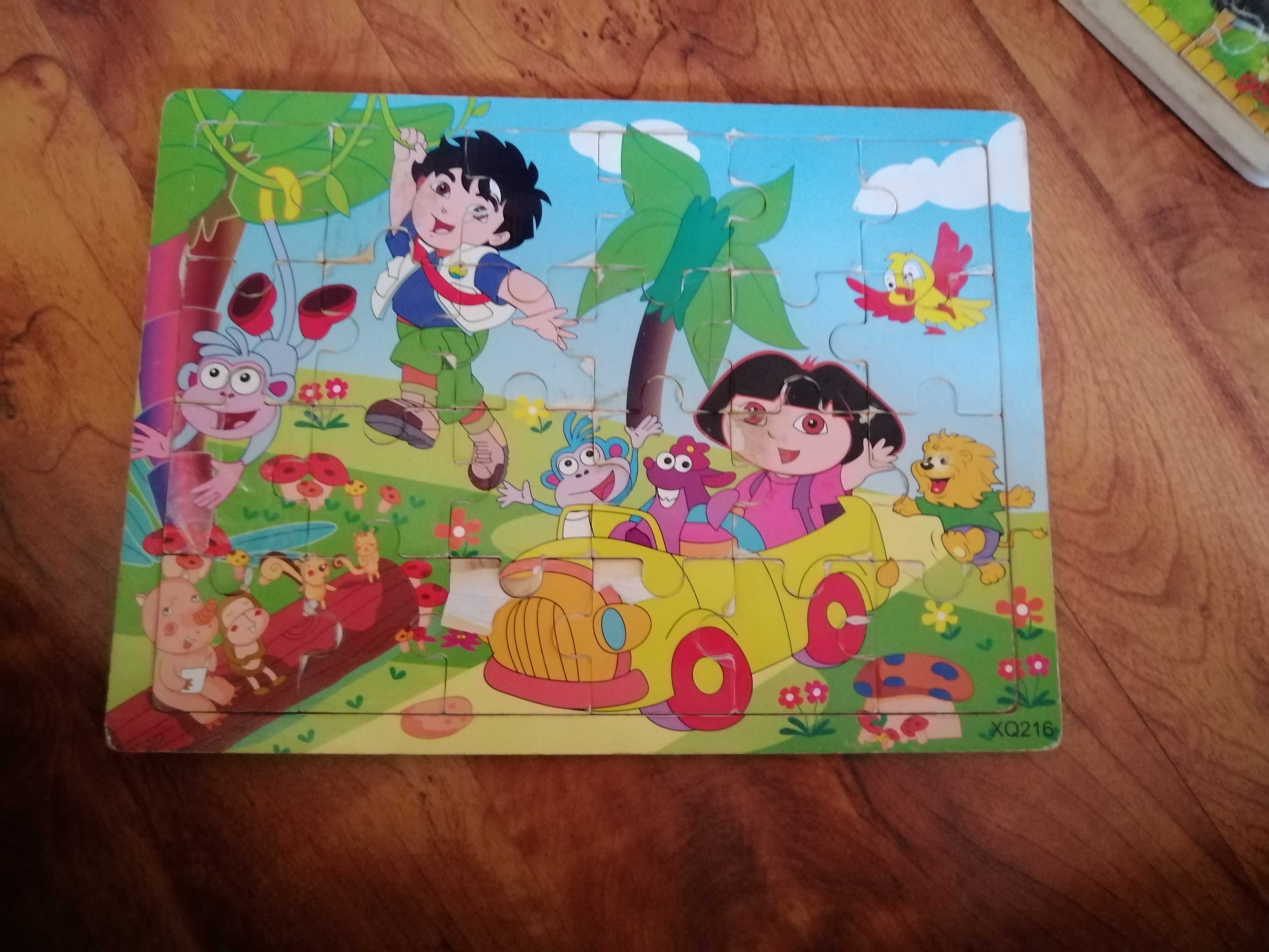 puzzle drewniane