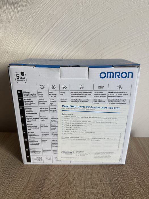Ciśnieniomierz naramienny Omron M3 Comfort automatyczny