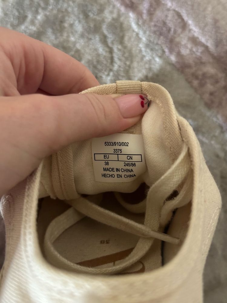 кеди zara текстиль