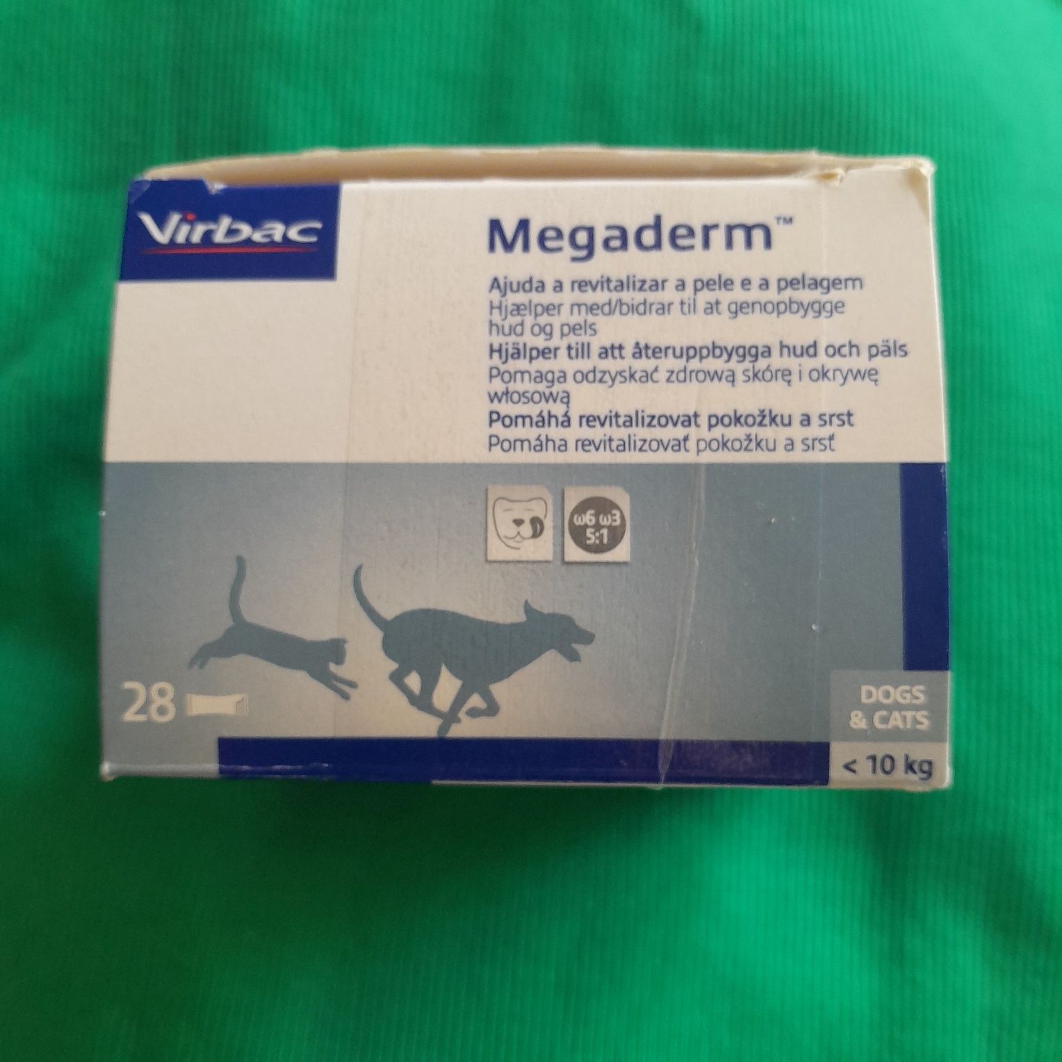 Virbac megaderm dla psow i kotów 25 saszetek po 4ml