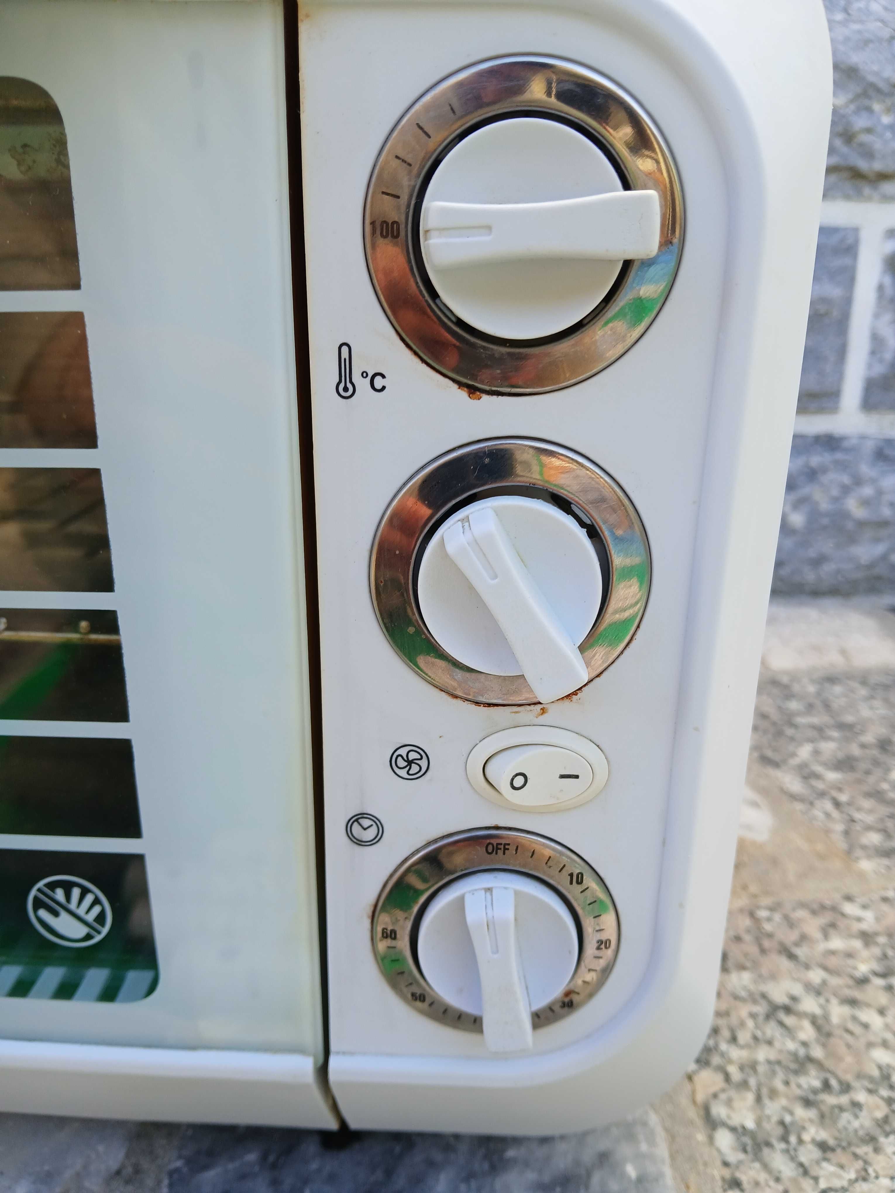Mini forno eléctrico