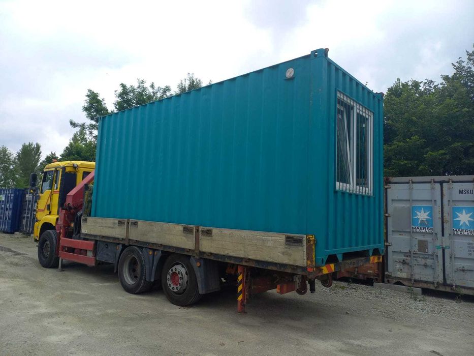 Najem kontenerów socjalnych biurowych 20'' - 6 m 14m2