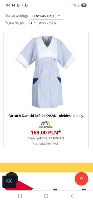 Fartuch Damski 48/50