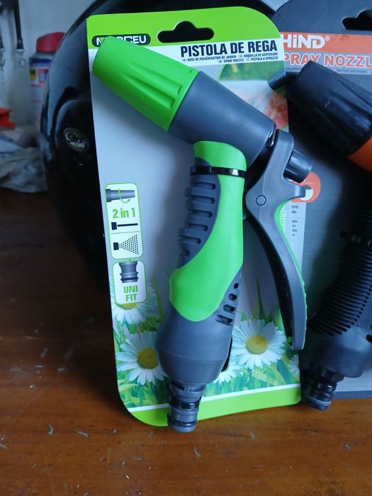 pistola de rega novas