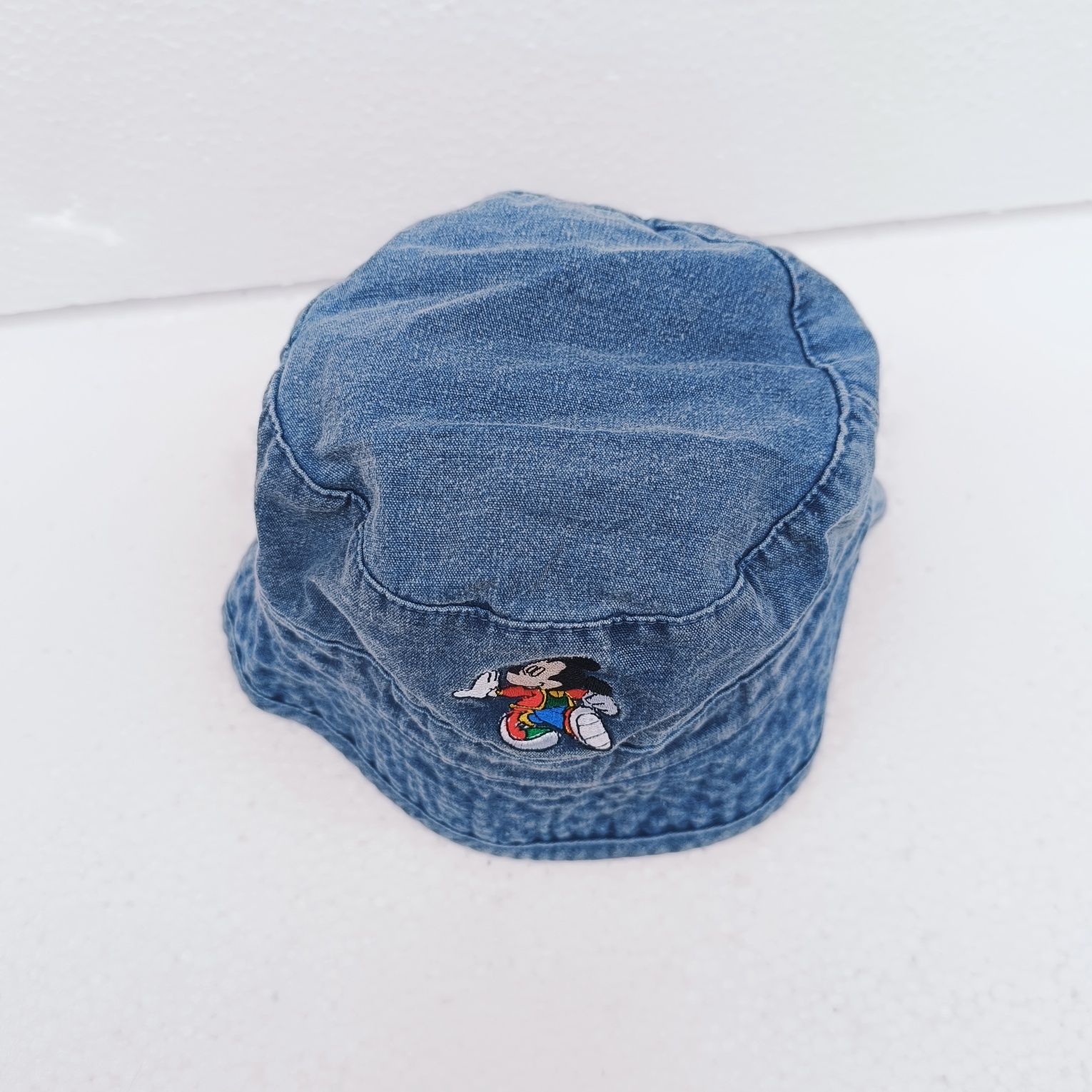 Chapéu Criança Disney Mickey Mouse Ganga Azul Com Aplicação Bordado