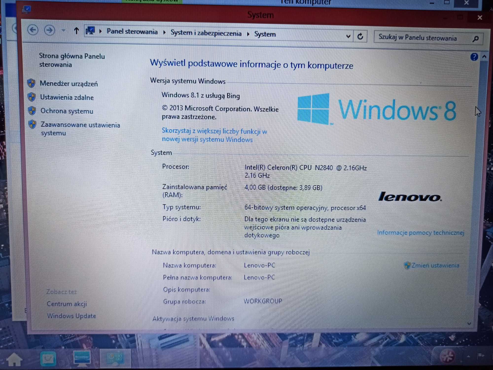 Laptop Lenovo G50