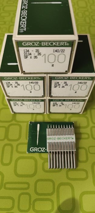Голки швейні, нові, 100% якісний оригінал (німецький виробник)