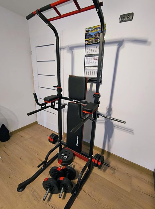 Siłownia domowa.