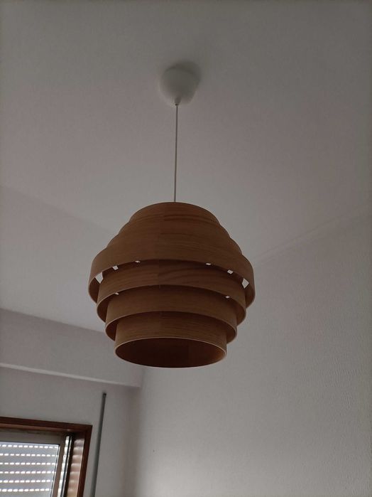 candeeiro de teto ikea como novo
