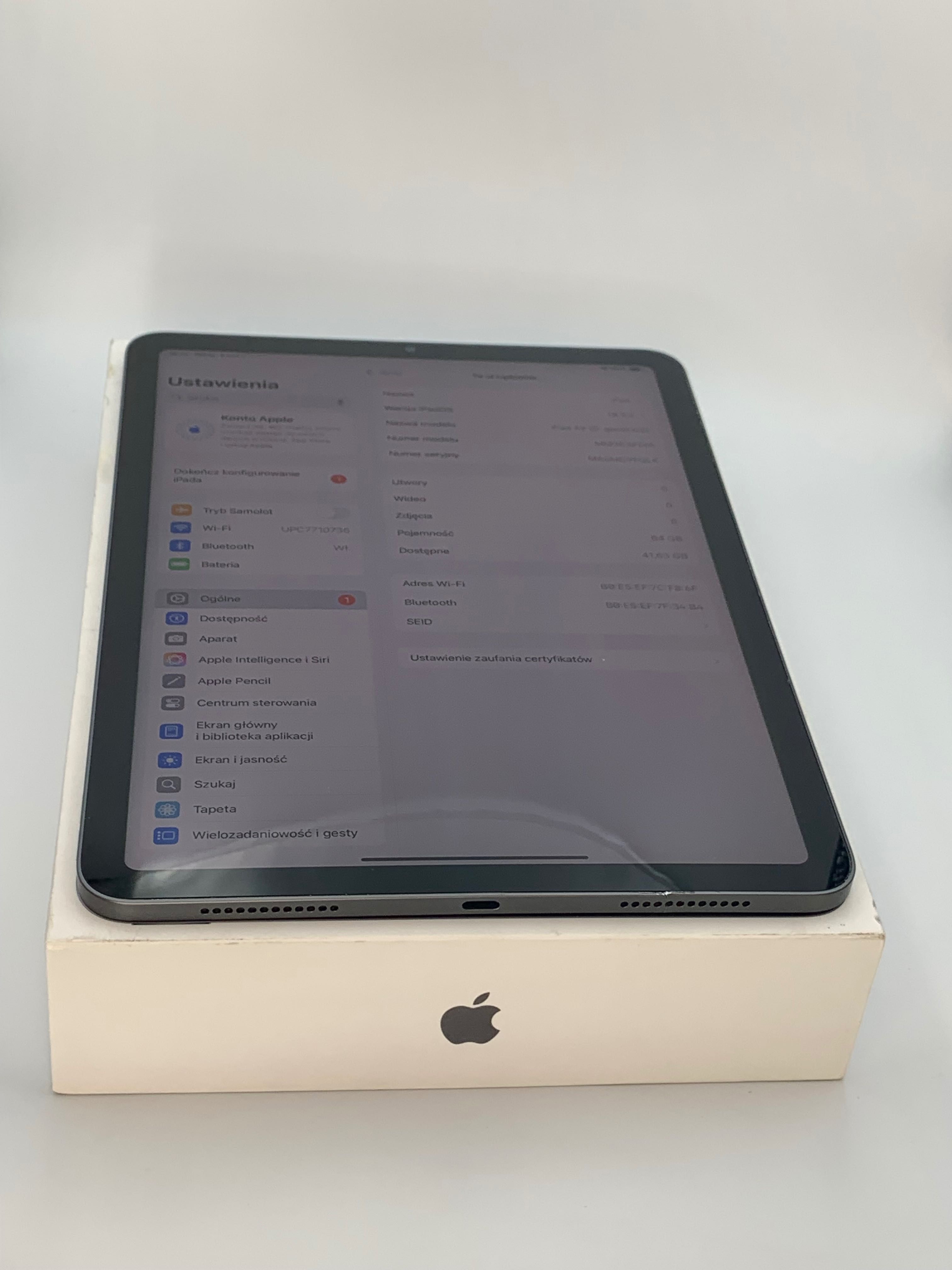iPad Air 5 gen. 10.9” 64GB M1 Bateria 100%