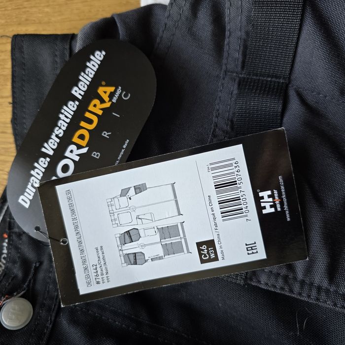 Nowe Spodnie Robocze 3/4 Helly Hansen C46 W31