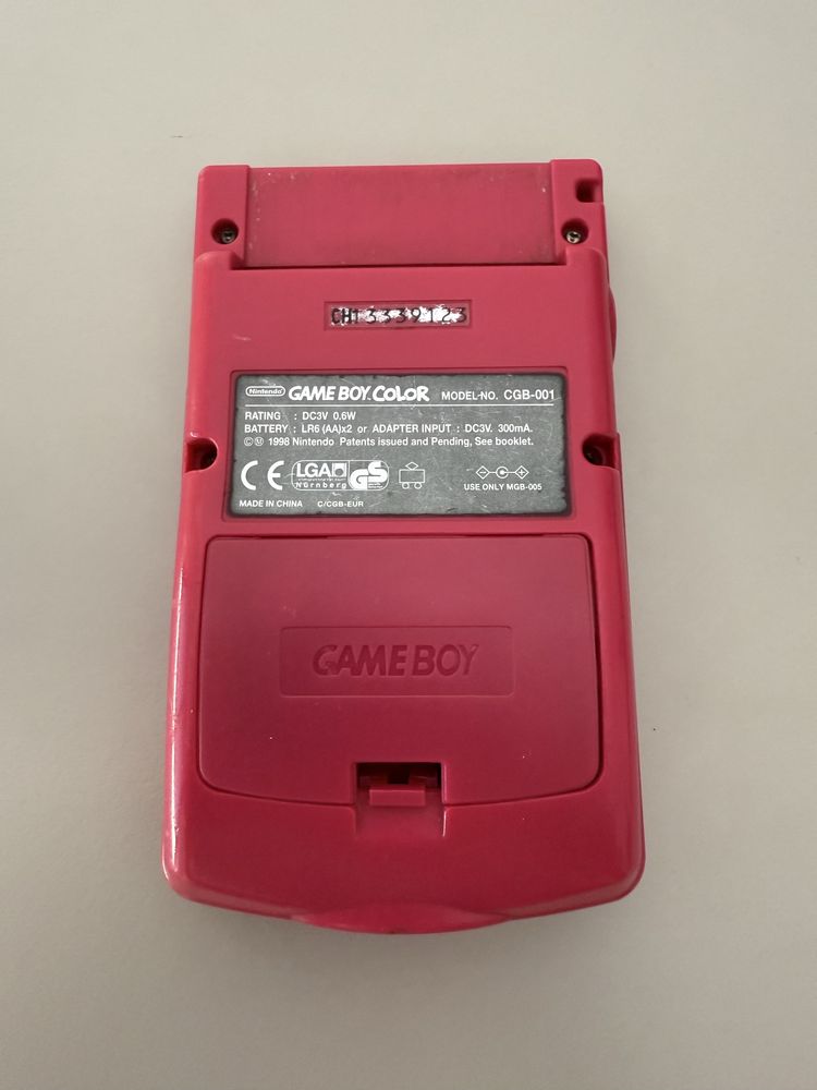 Nintendo Gameboy Color Vermelho