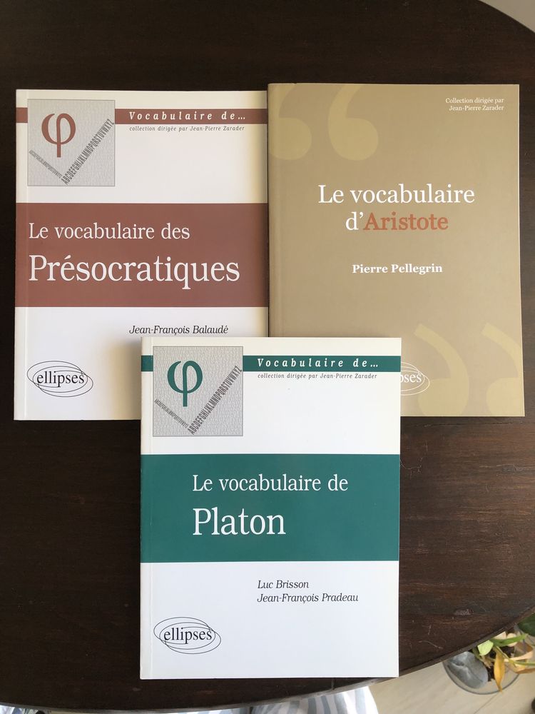 FILOSOFIA 13 livros da colecção Le Vocabulaire de… (editions ellipses)
