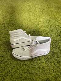 Кеды vans sk8-hi white  original vintage