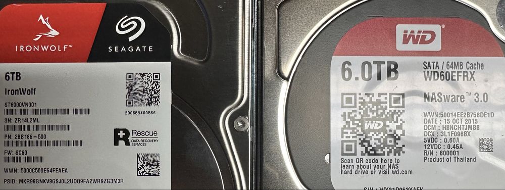 NAS QNAP-TS 453 Pro, 16GB RAM, 3x HDD 18 TB + SSD