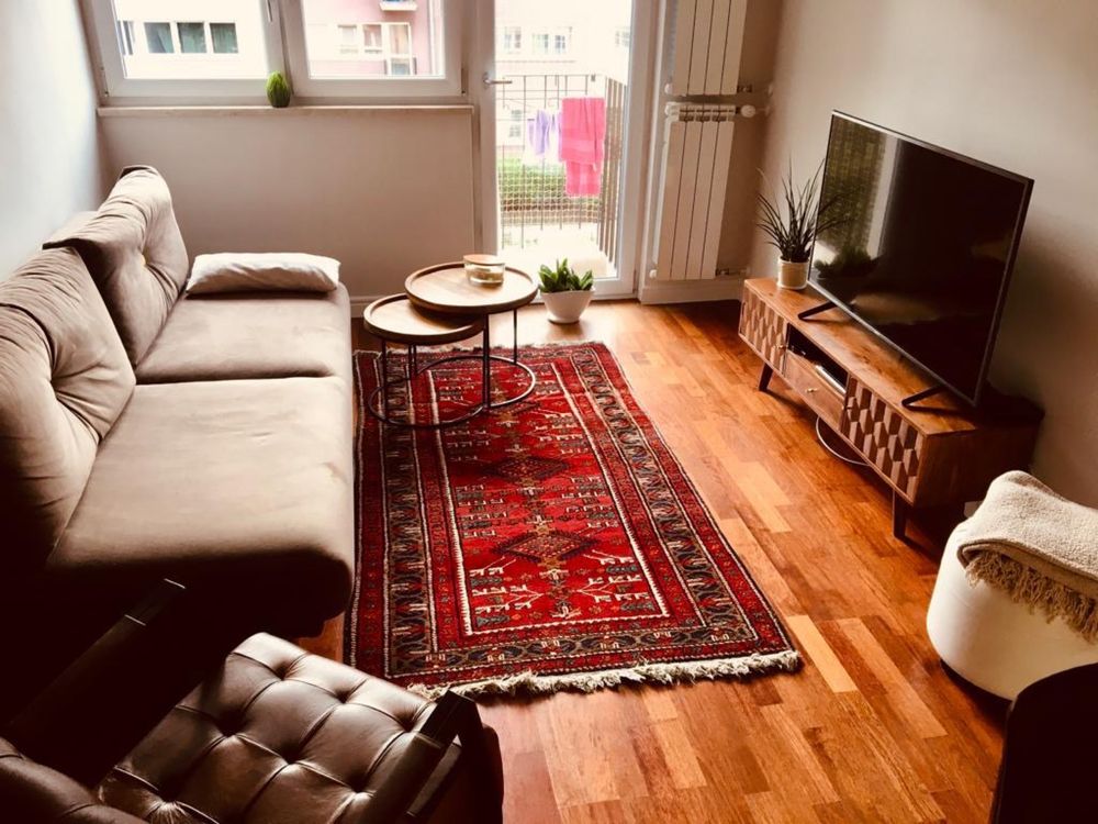 Kanapa sofa rozkladana z funkcja spania pojemnik na posciel
