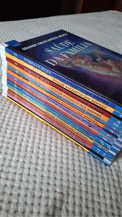Coleção de livros Grande Enciclopédia da Saúde