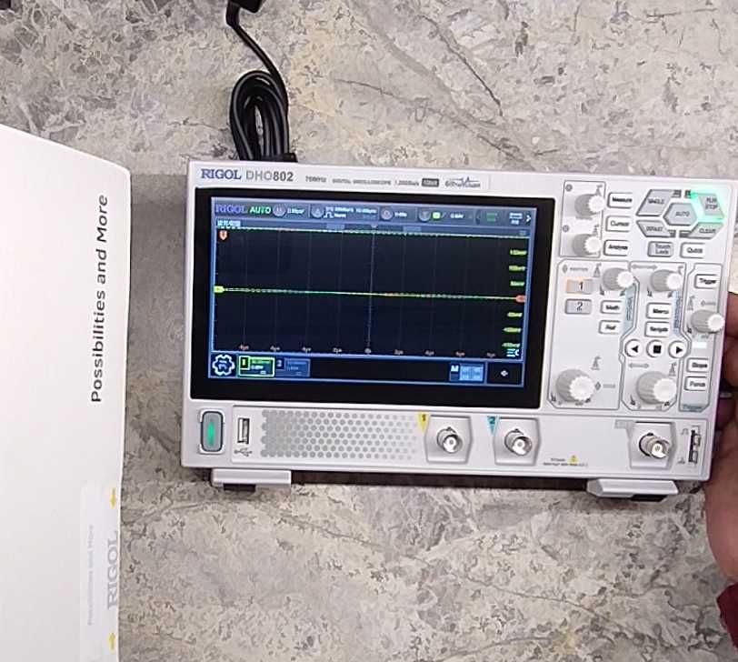Осцилограф RIGOL DHO802 12bit АЦП, 70 МГц, 1,25 ГВиб/с, USB, LAN, HDMI
