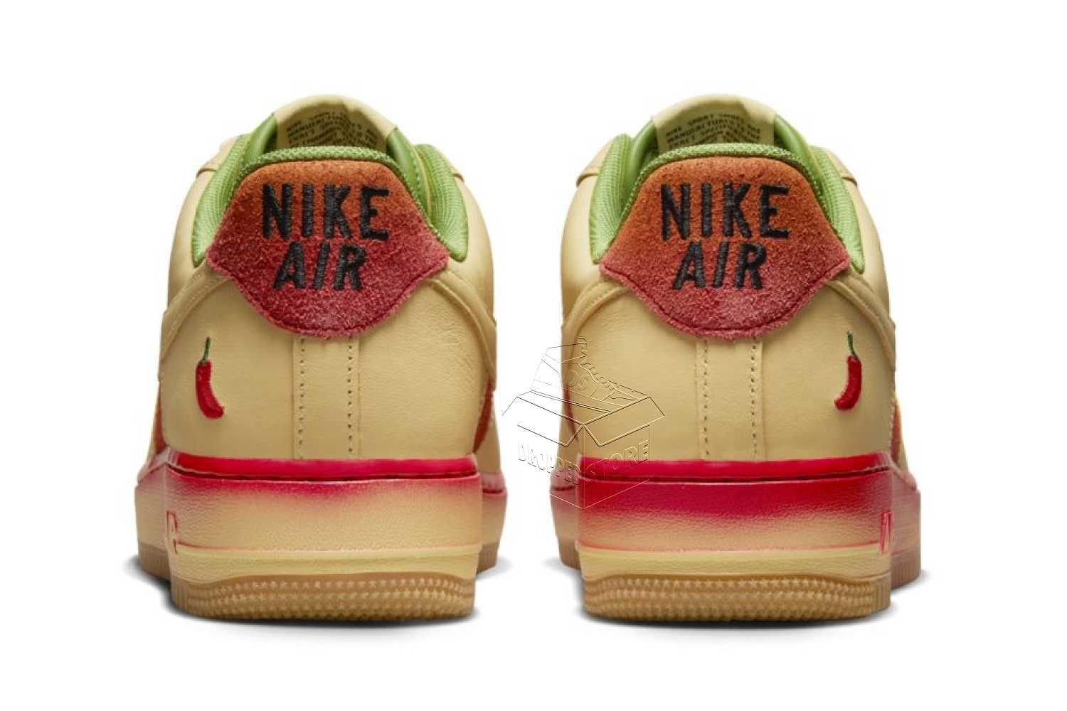 Nike AIR FORCE 1 Low '07 Chili / DZ4493–700