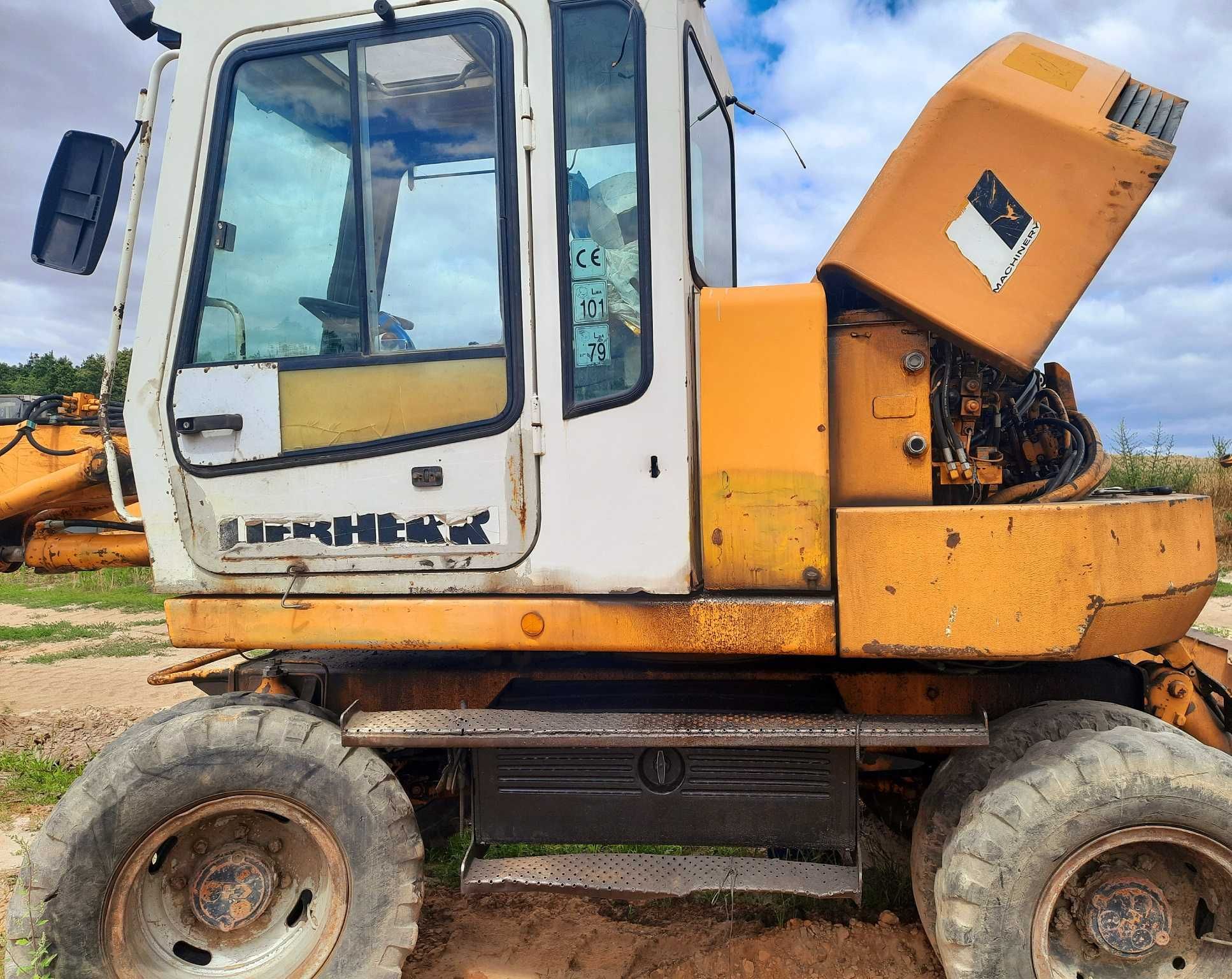 koparka liebherr 310 pompa hydrauliczna hydromatik