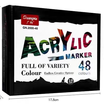 Акрилові маркери, маркери