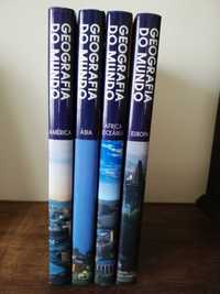 "Geografia do Mundo", Círculo de Leitores, 4 Volumes