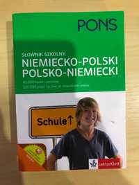 Pons. Słownik szkolny niemiecko-polski, polsko-niemiecki