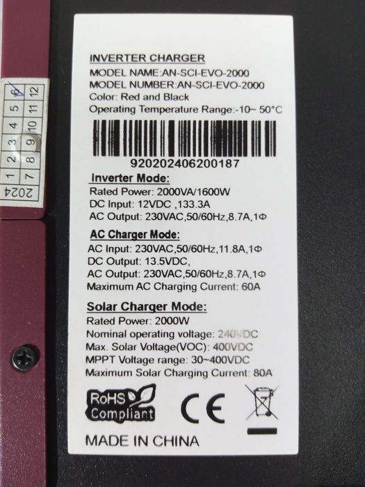 Комплект безперебійного живлення.