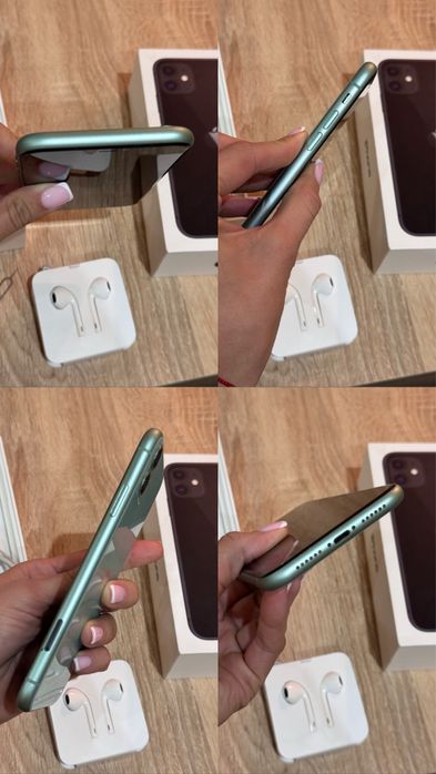 Телефон iphone 11 128 GB black green