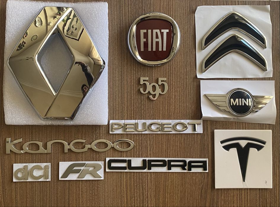 Simbolo Letras S3 S4 TDI FR M S Line A3 A4 VW BMW Ford Audi Mini ...