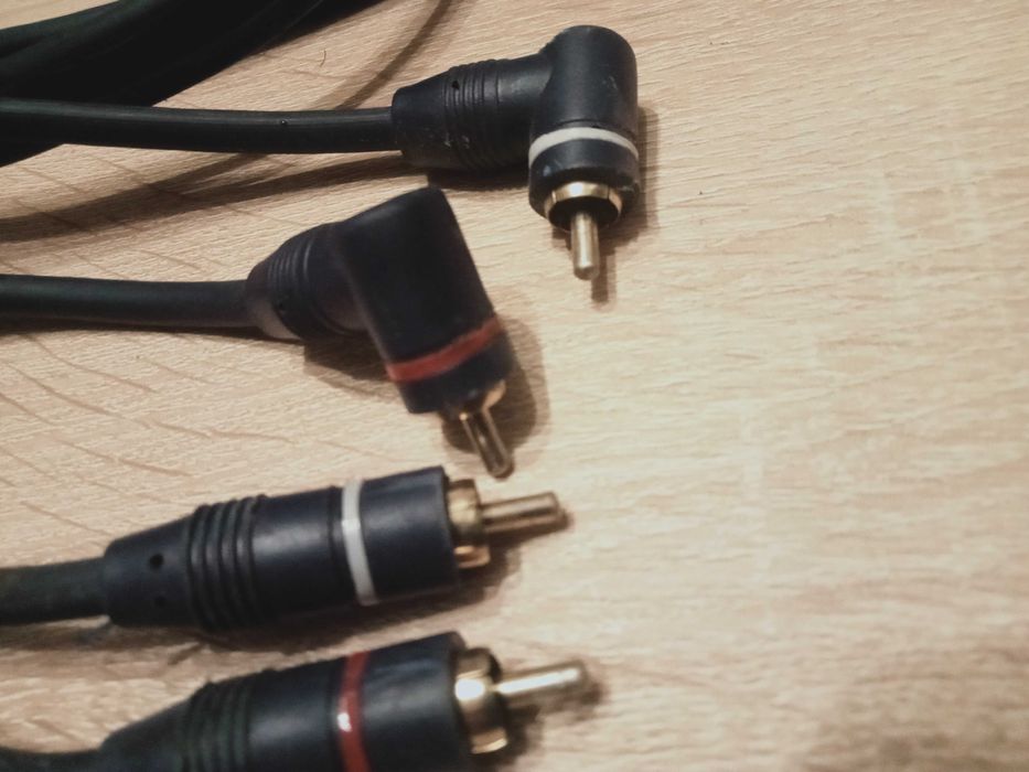Kable przewody cinch 2x RCA długość 5m