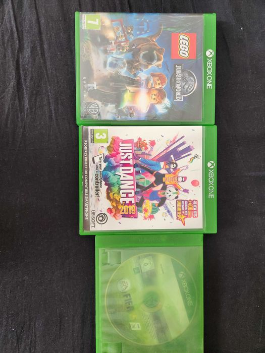 Gry na Xbox One Just Dance 2019 i LEGO Jurassic World