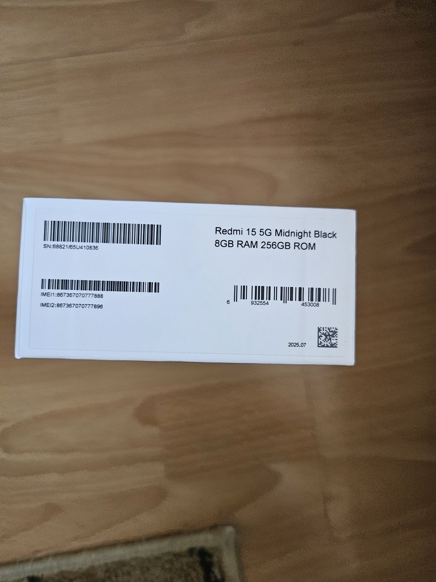Smartfon Redmi 15 5G