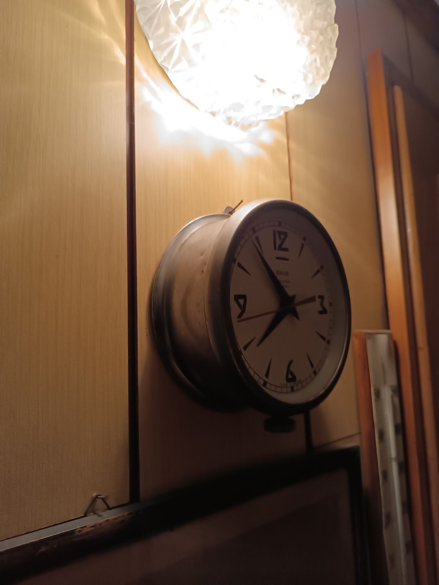 Zegar niemiecki zegar vintage PRL 60lata
