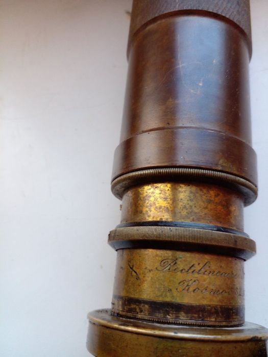 Редкий антикварный объектив Rapid